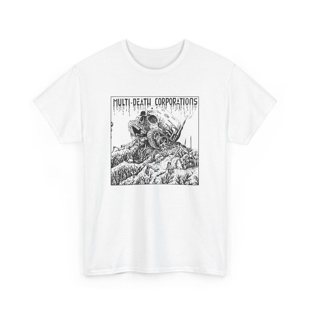 MDC Tee-shirt, Multi-death Corporations, US Vintage Hardcore
