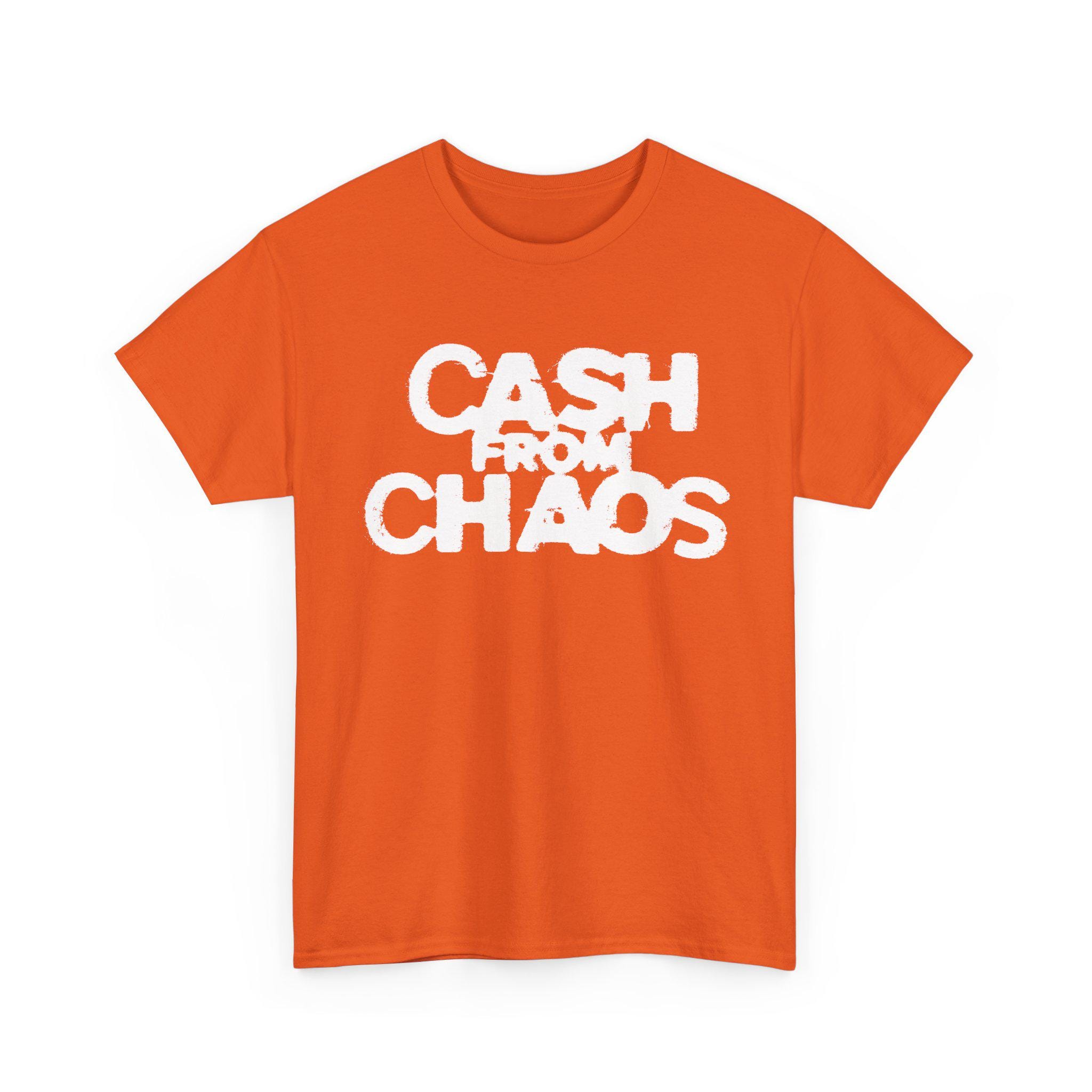 Cash From Chaos T-shirt, 6 Colorways - Etsy