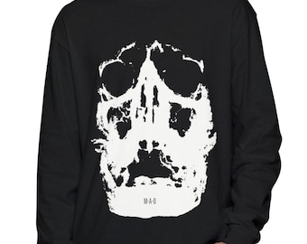 MAD Skull Long Sleeve T-Shirt, Occult Arts, Death Metal