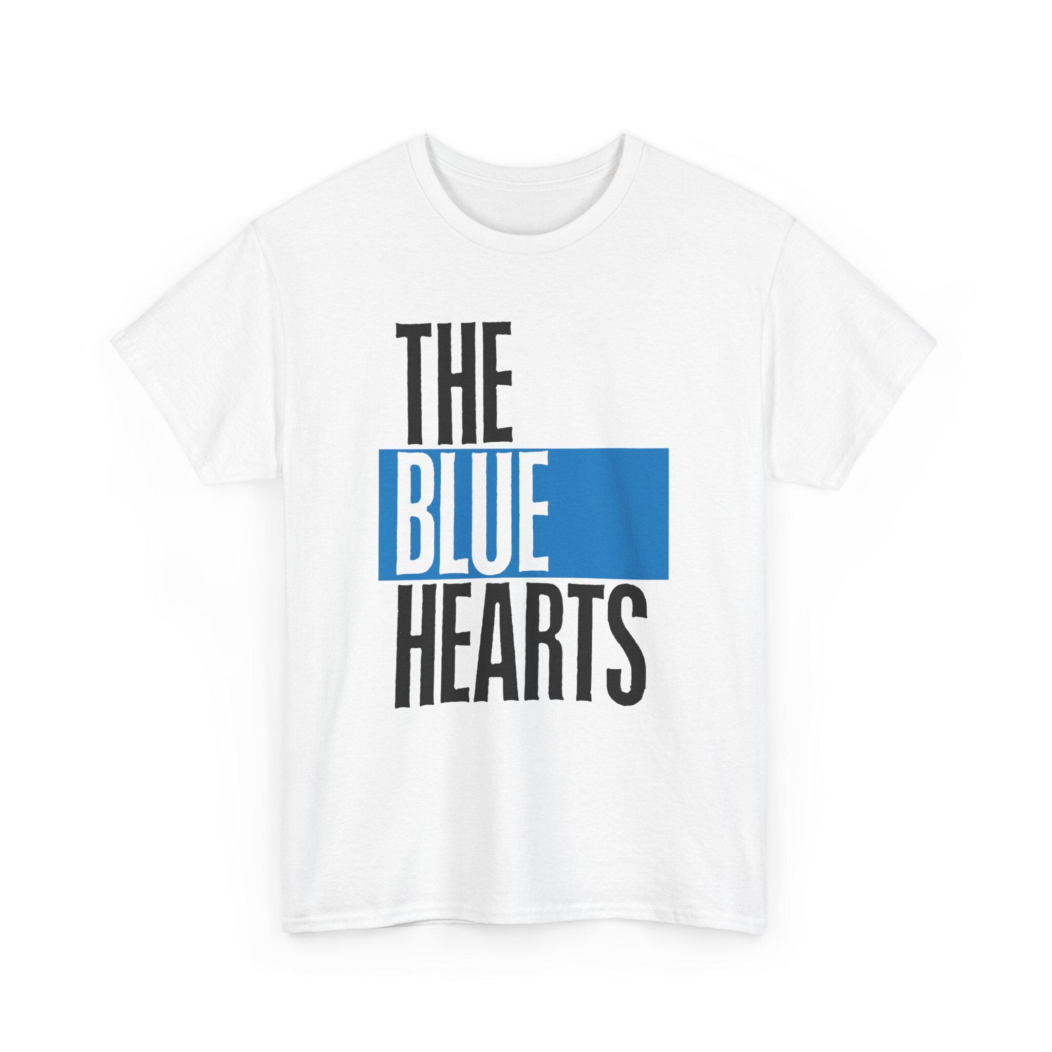The Blue Hearts T-shirt, Blue Logo, 80's Japanese Punk Rock - Etsy
