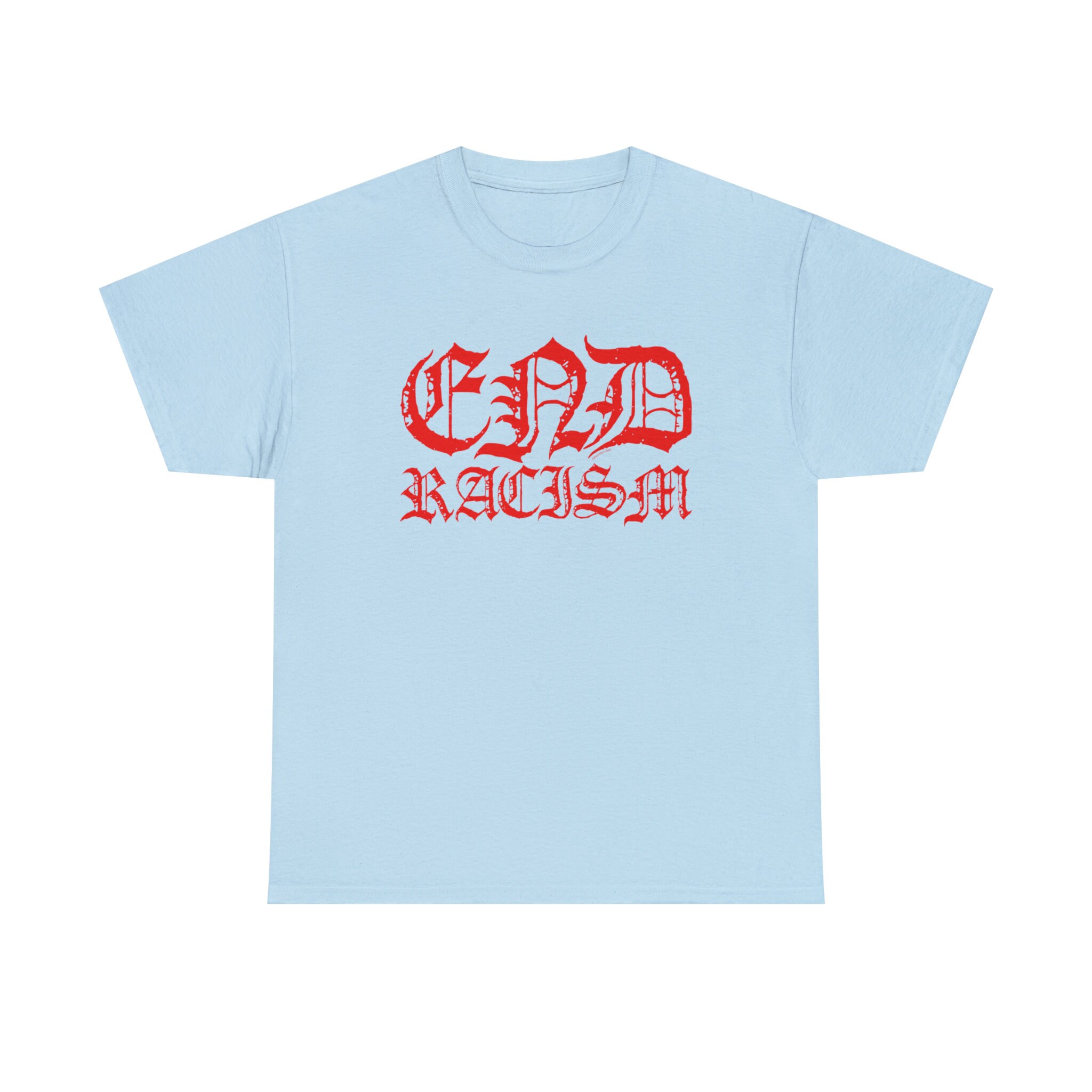 End Racism Tee-shirt, 6 Colors, Positive Diversity Message