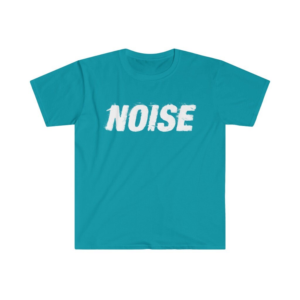 【2plan】Acted noise printing short sleeve t-shirt Noise T-shirt, Distressed Graphic, Unisex Softstyle Tee, 9