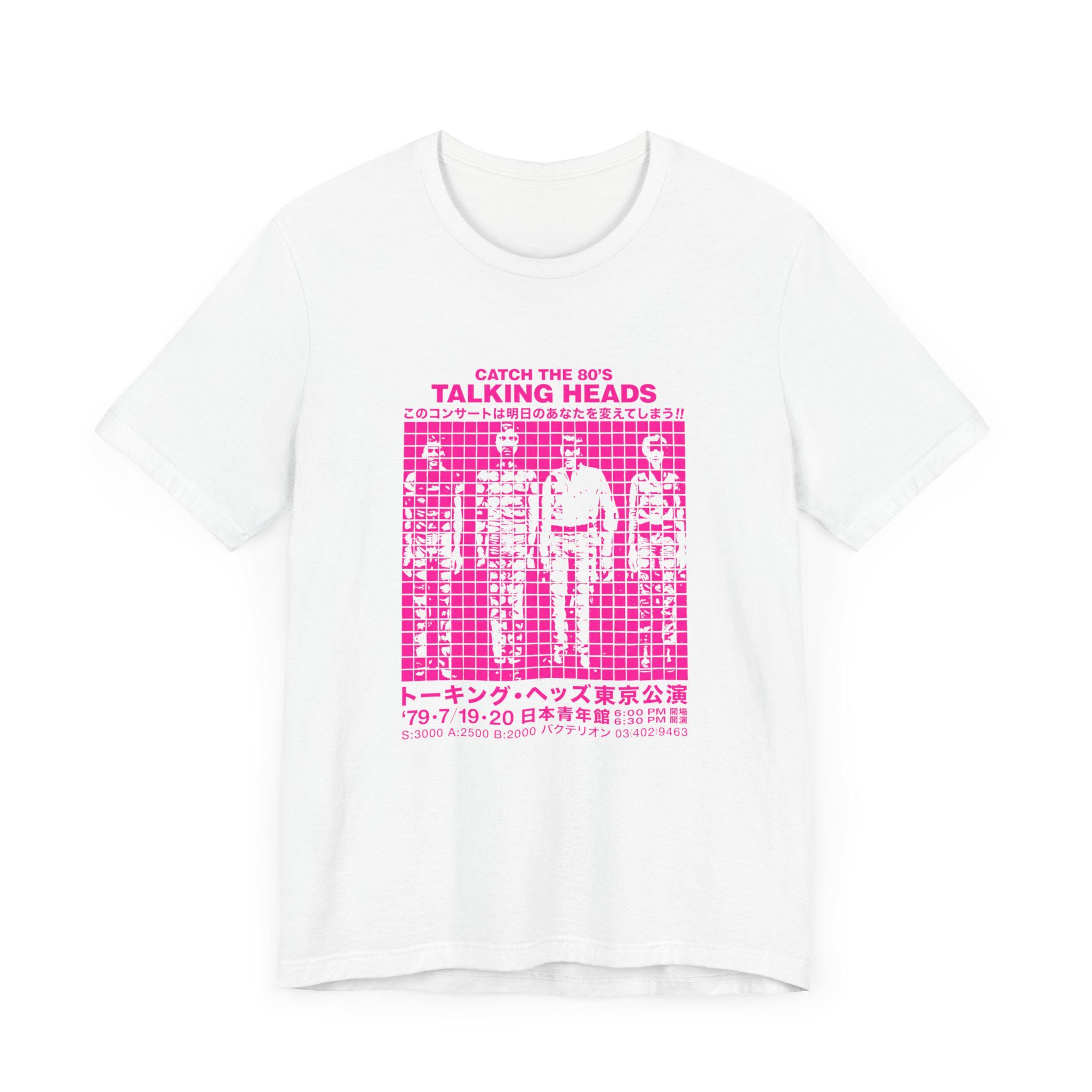 当時物 70s TALKING HEADS ヴィンテージTシャツ Talking Heads Live Japan 79 T-shirt, 9 Colorways, Special