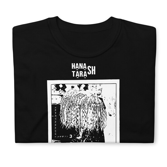 HANA Tシャツ　ステッカー Hanatarash T-shirt Short-sleeve Unisex, Japanese Noise Boredoms