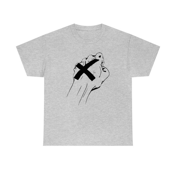 Straight-Edge Fist Tee-Shirt, Unisex Heavy Cotton, Smorgasbord sXe