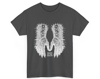 バクテリオンTシャツ、暴君の怒り、厚手のコットン、ハロウィンホラー、ブラックメタル、デスメタルシャツ