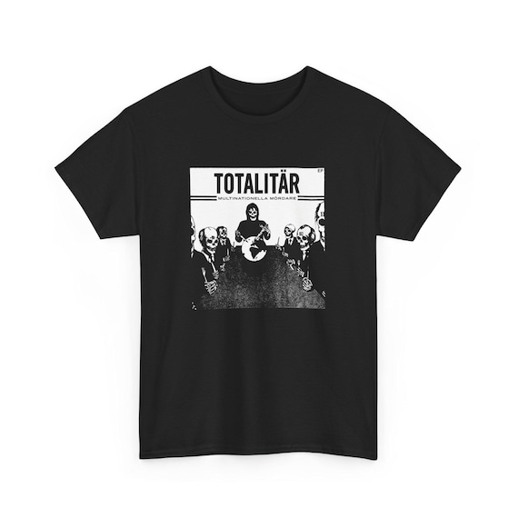 Totalitär T シャツ、Multinationella Mördare、ユニセックス