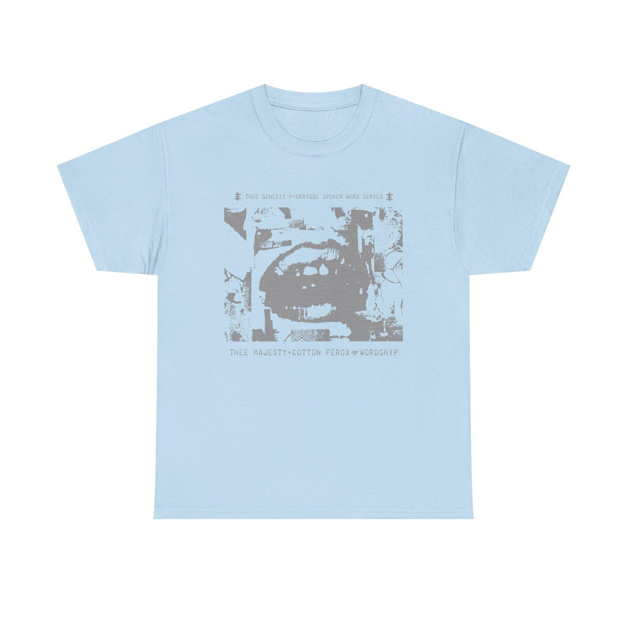 Genesis P-orridge Tee-shirt, Limited 10/10, Thee Majesty Cotton