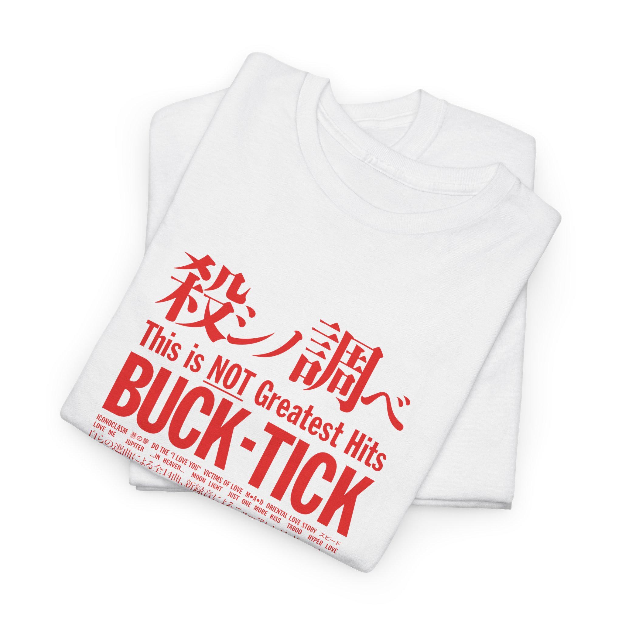 Buck-tick Tee-shirt, This is Not Greatest Full Face, Softstyle
