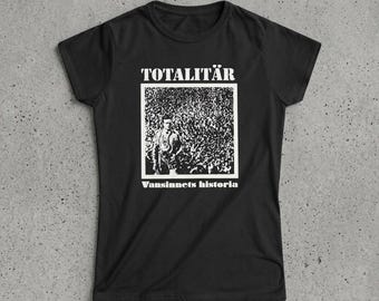 Totalitär Damtröja, 80-talspunk Hardcore