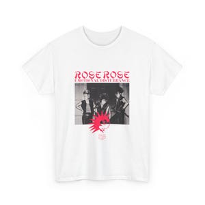 Rose Rose Tee-Shirt, Emotional Disturbance, Oldschool Japanese Hardcore, 6 colorways