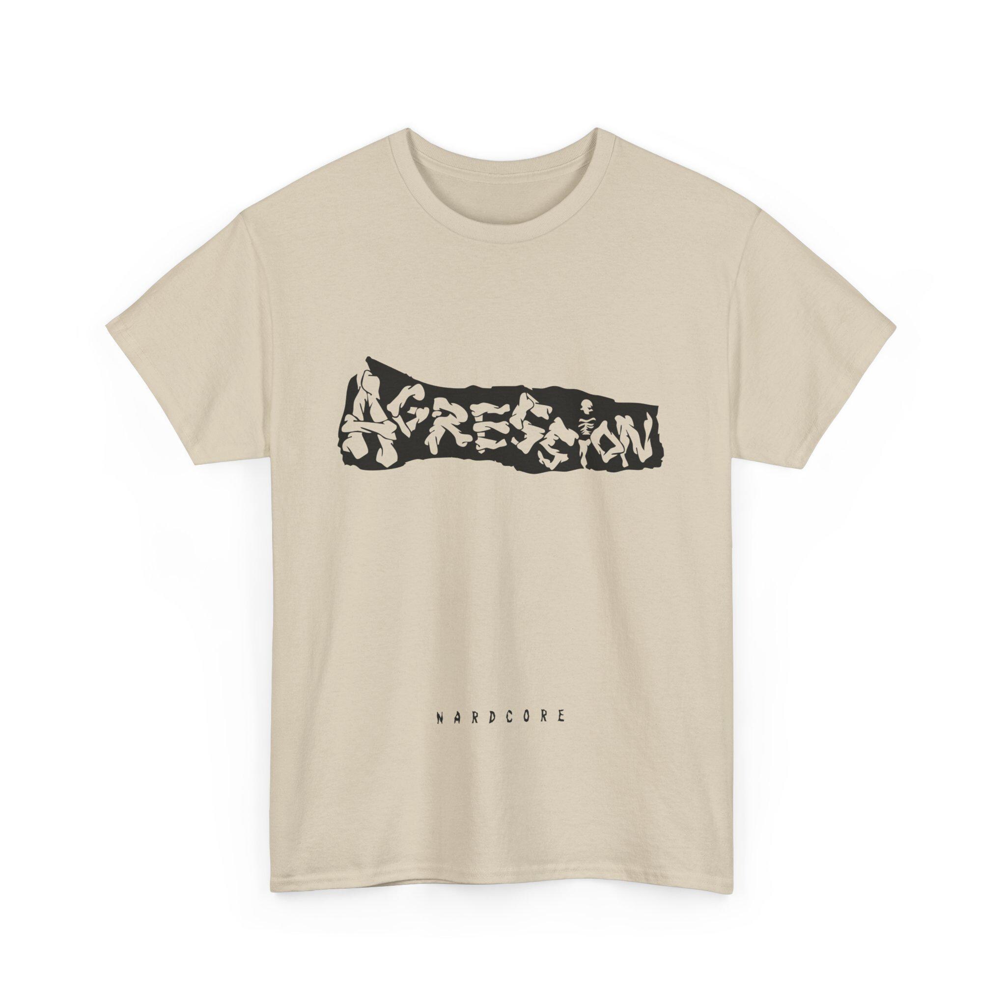 Agression Nardcore Tee: Legacy Punk Hardcore Graphic T-shirt - Etsy