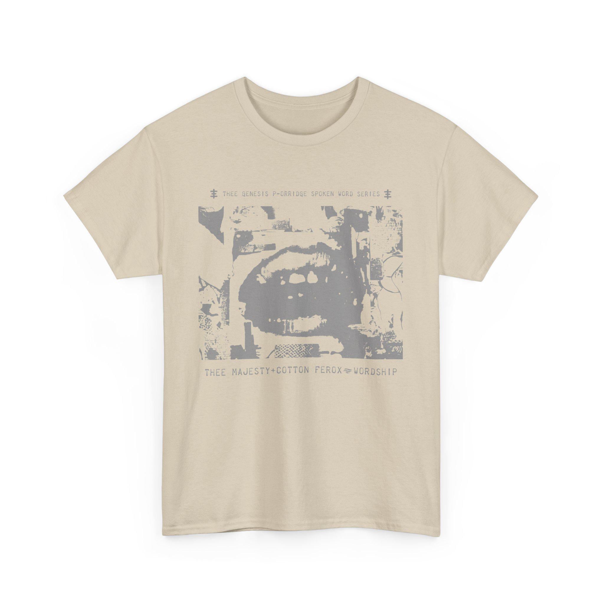 Genesis P-orridge Tee-shirt, Limited 10/10, Thee Majesty Cotton