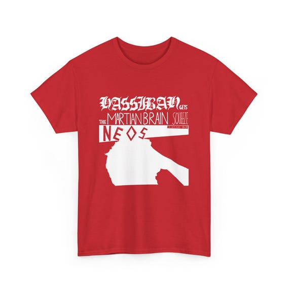 Neos Tee-shirt, Hassibah, Hardcore Punk, Unisex, 6 Colorways