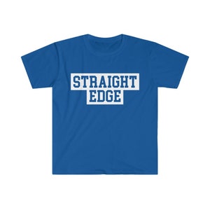 Straight-Edge Tee-Shirt, Softstyle, Unisex, Hardcore Scene