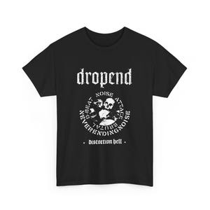 Dropend Tee-Shirt, Unisex Tee, Distortion Hell, Japanese Hardcore Punk, 5 colorways