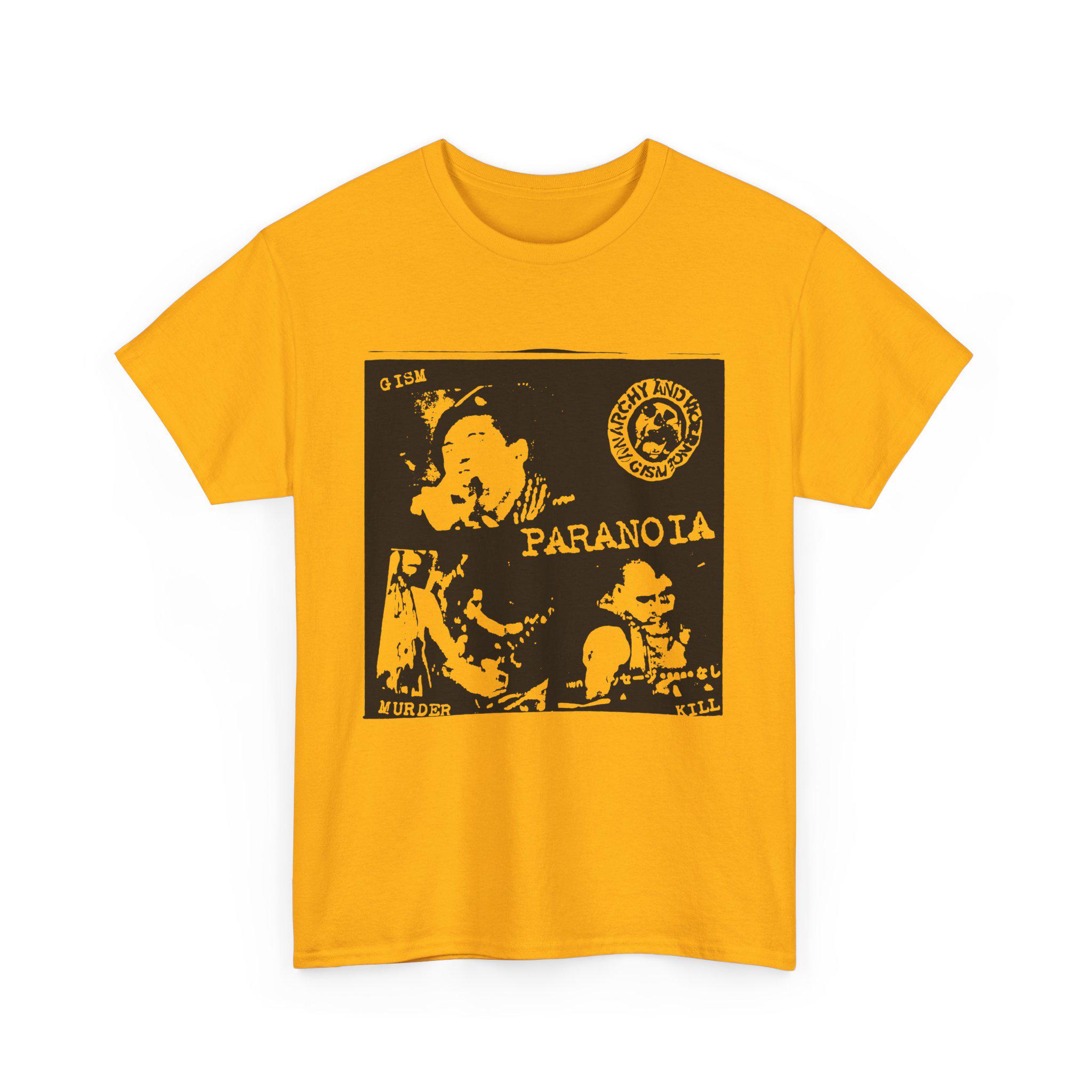GISM Tシャツ、パラノイア、ジャパニーズハードコア、4色展開 - Etsy 日本