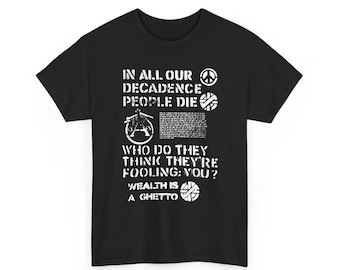 Crass Punk Band T-shirt: Anti War Design - Etsy
