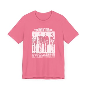 Talking Heads Live Japan 79 T-Shirt, 10 colorways, Alternative Rock