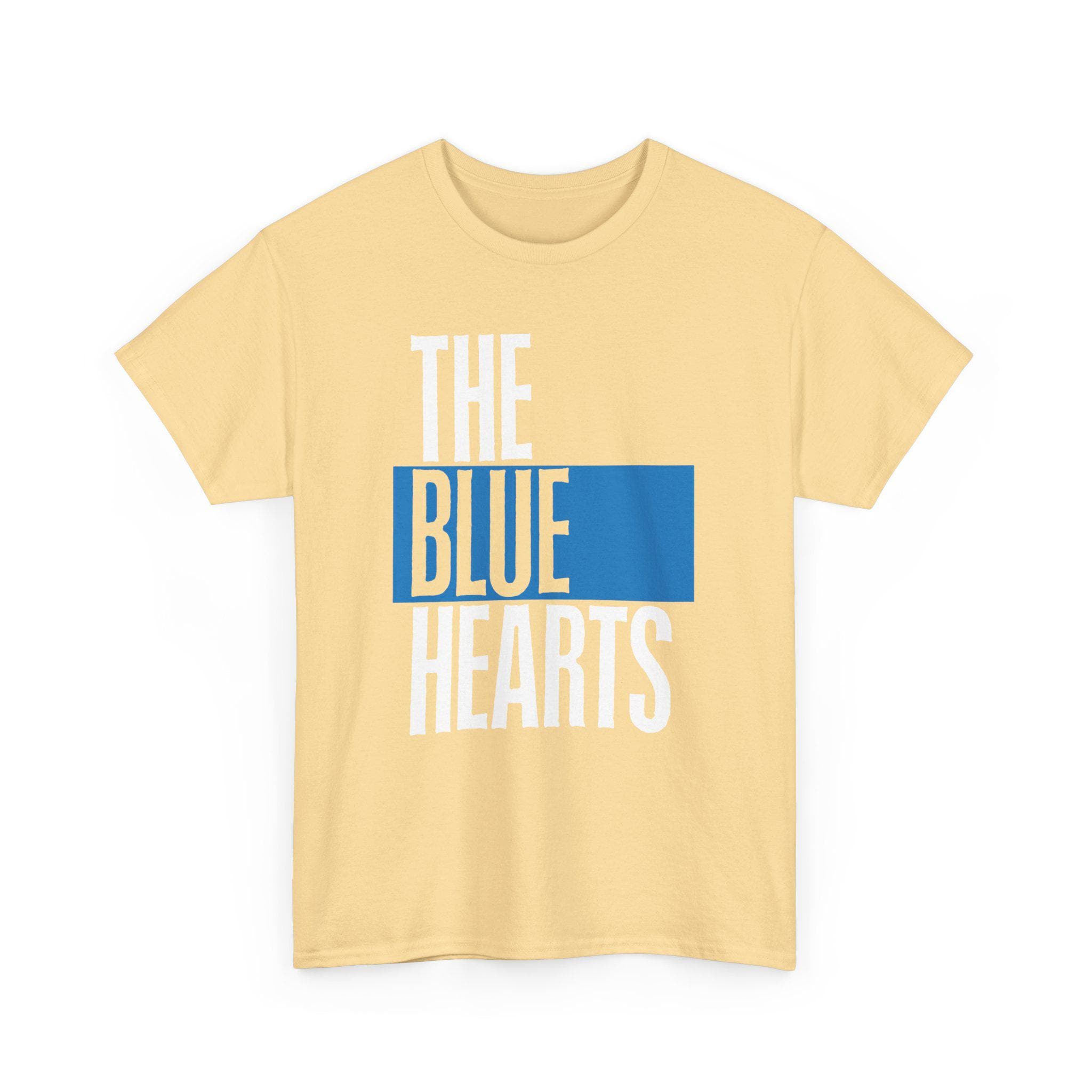 The Blue Hearts T-shirt, Blue Logo, 80's Japanese Punk Rock - Etsy