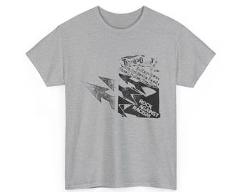 Rock Against Racism T-Shirt 1978,  Unisex Punk Rock Festival, X-Ray Spex