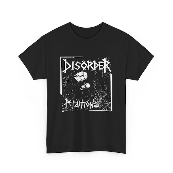 Disorder Tee-shirt, Cult UK Hardcore, 4 Colors - Etsy