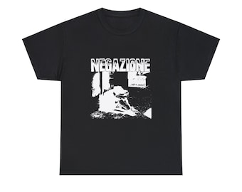 Negazione Tee-Shirt, Tutti Pazzi, Old-school italian hardcore. Comfy shirt for your punk summer, 4 colorways