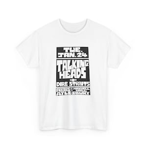 Talking Heads Tee-Shirt, At Friars, Unisex Heavy Cotton, 10 colorways