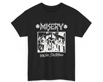 Misery Tee-Shirt, Hardcore Punk, Born Fed, 3 colorways