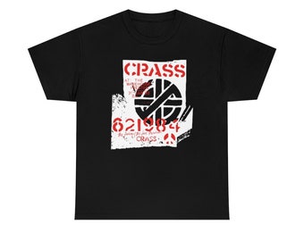Crass Punk Band T-shirt: Destroy Power Graphic Tee - Etsy