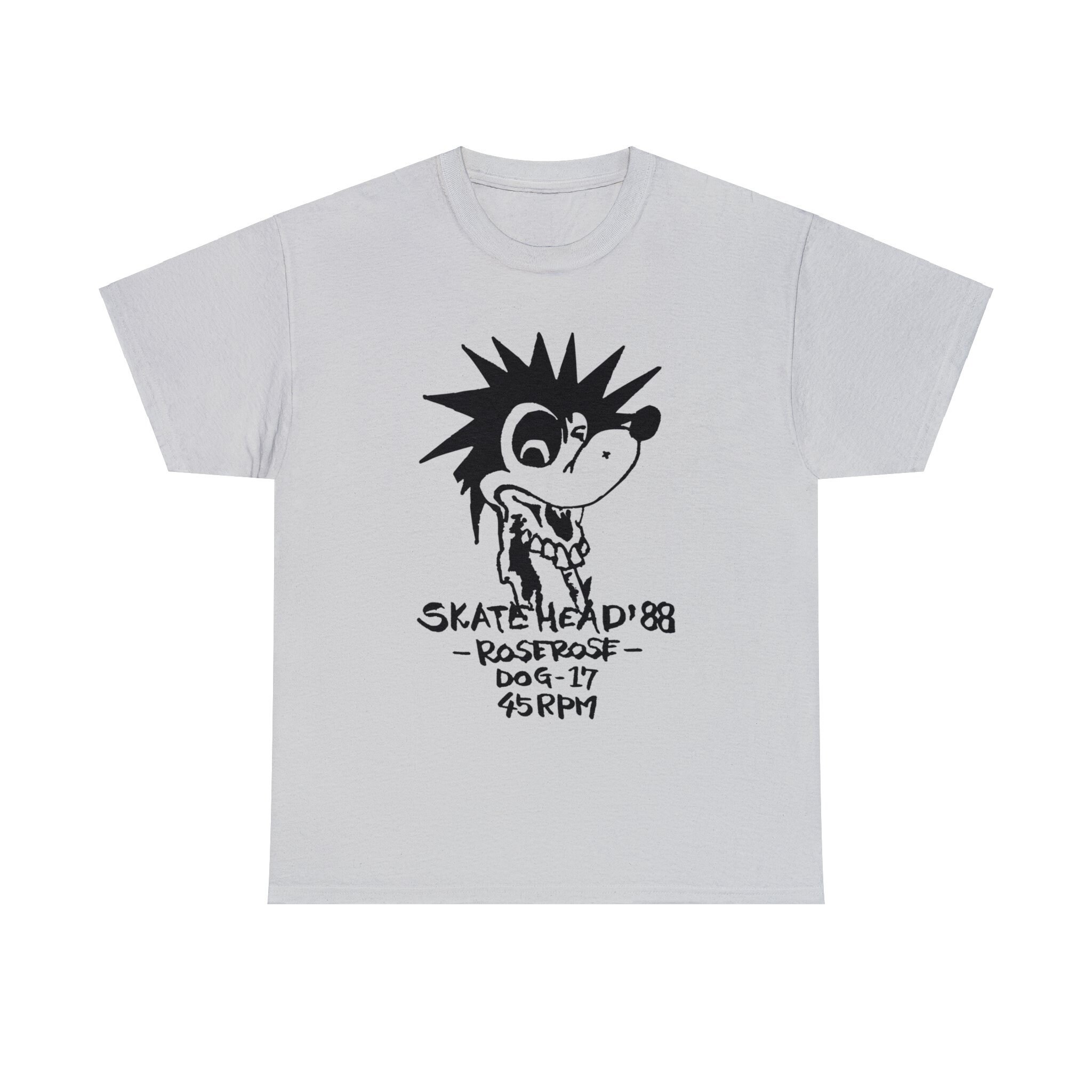 Tee-shirt Rose Rose, Skatehead 88 II, cadeau culte japonais 