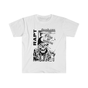 Rapt T-Shirt, Old-School Thrashcore, Unisex Short Sleeve Tee-Shirt