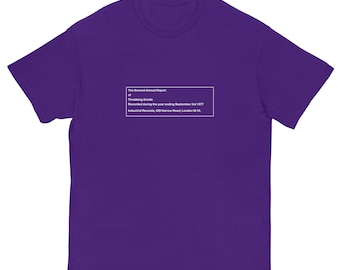 Throbbing Gristle Tee-Shirt, Second Annual Report, Minimalism Aesthetics, Heavy Cotton Unisex Shirt, 5 colorways