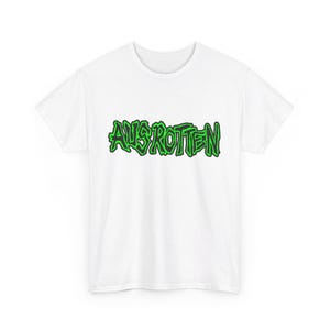 Aus Rotten Tee-Shirt, Bold Colored Logo, Unisex, Crust, Hardcore Punk, Grind, 6 colorways