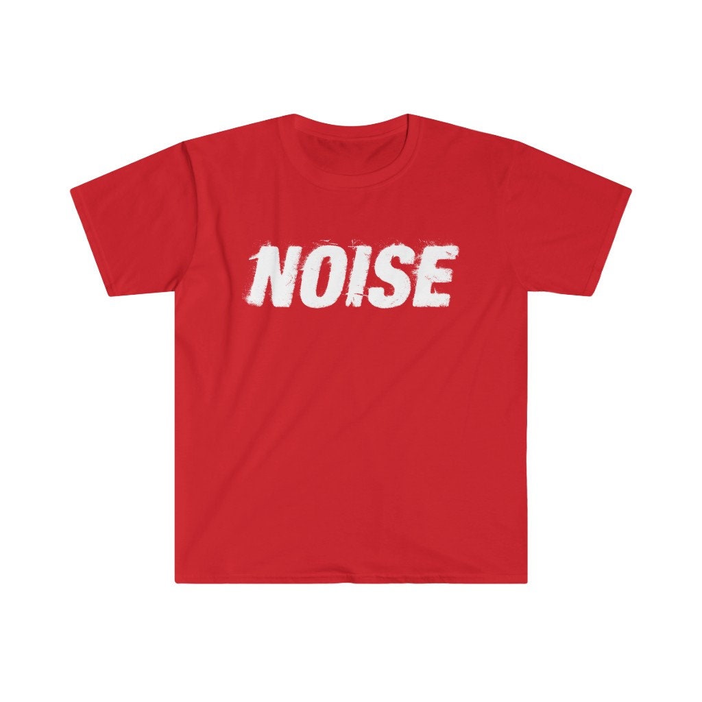 【2plan】Acted noise printing short sleeve t-shirt Noise T-shirt, Distressed Graphic, Unisex Softstyle Tee, 9