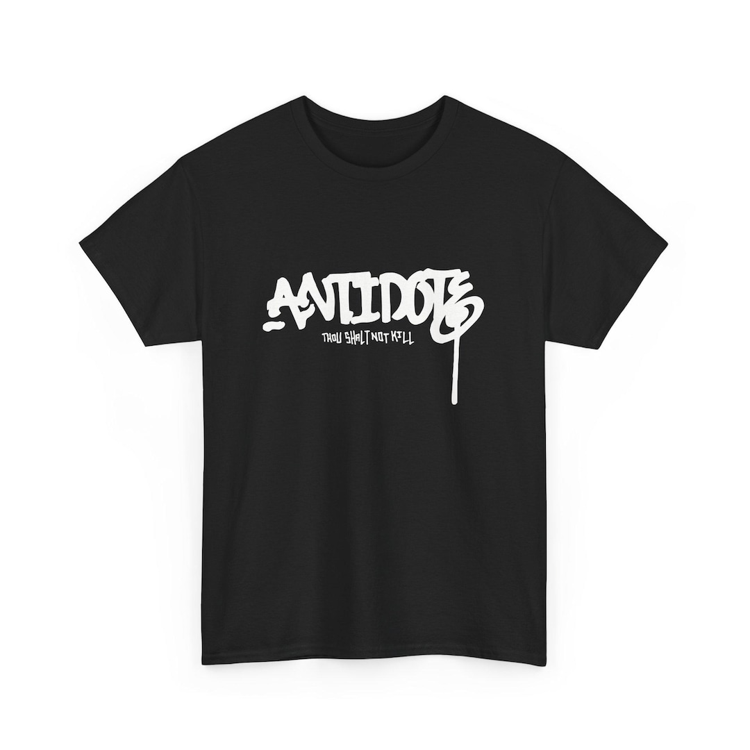 POLITICS OF CONTRABAND Tシャツ NYHC Antidote Tee-shirt, Thou Shalt Not Kill, Vintage New York