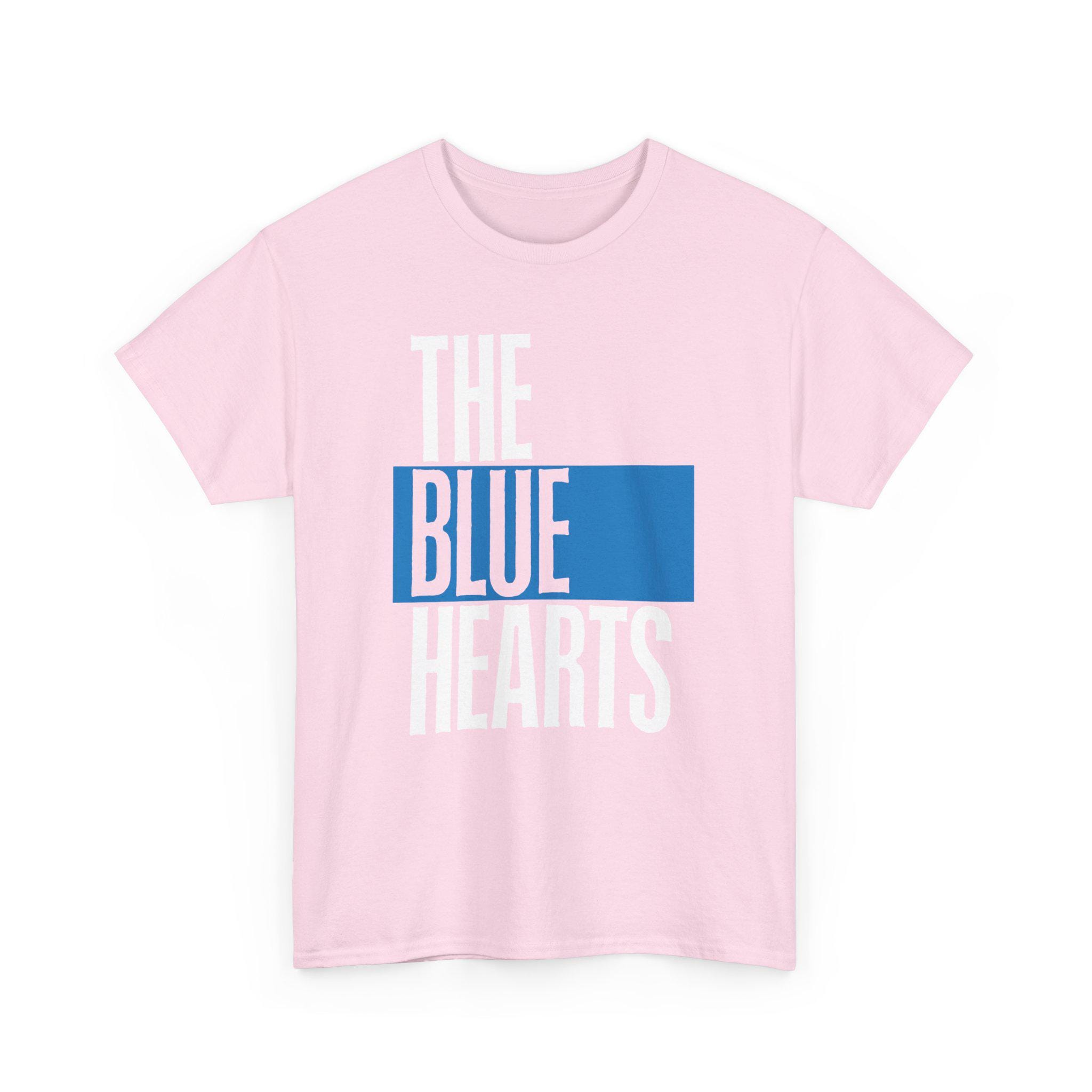 The Blue Hearts T-shirt, Blue Logo, 80's Japanese Punk Rock - Etsy