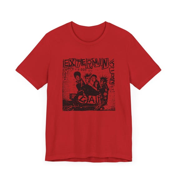 GAI Extermination Unisex T-shirt Japanese Hardcore Punk - Etsy