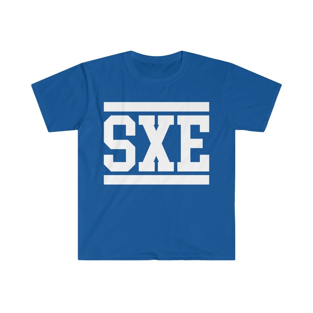 Straight-Edge SXE T-Shirt, Softstyle, Kurzarm-T-Shirt, Unisex