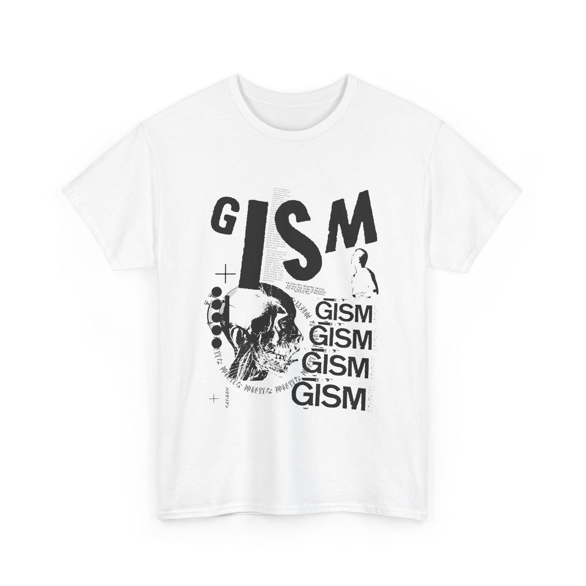 GISM Tee-shirt, Collage, Old-school Japanese Hardcore Punk