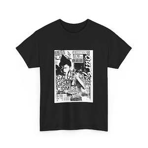 GISM、G.I.S.M. ヴィンテージ レア パンク T シャツ、色褪せた黒の T