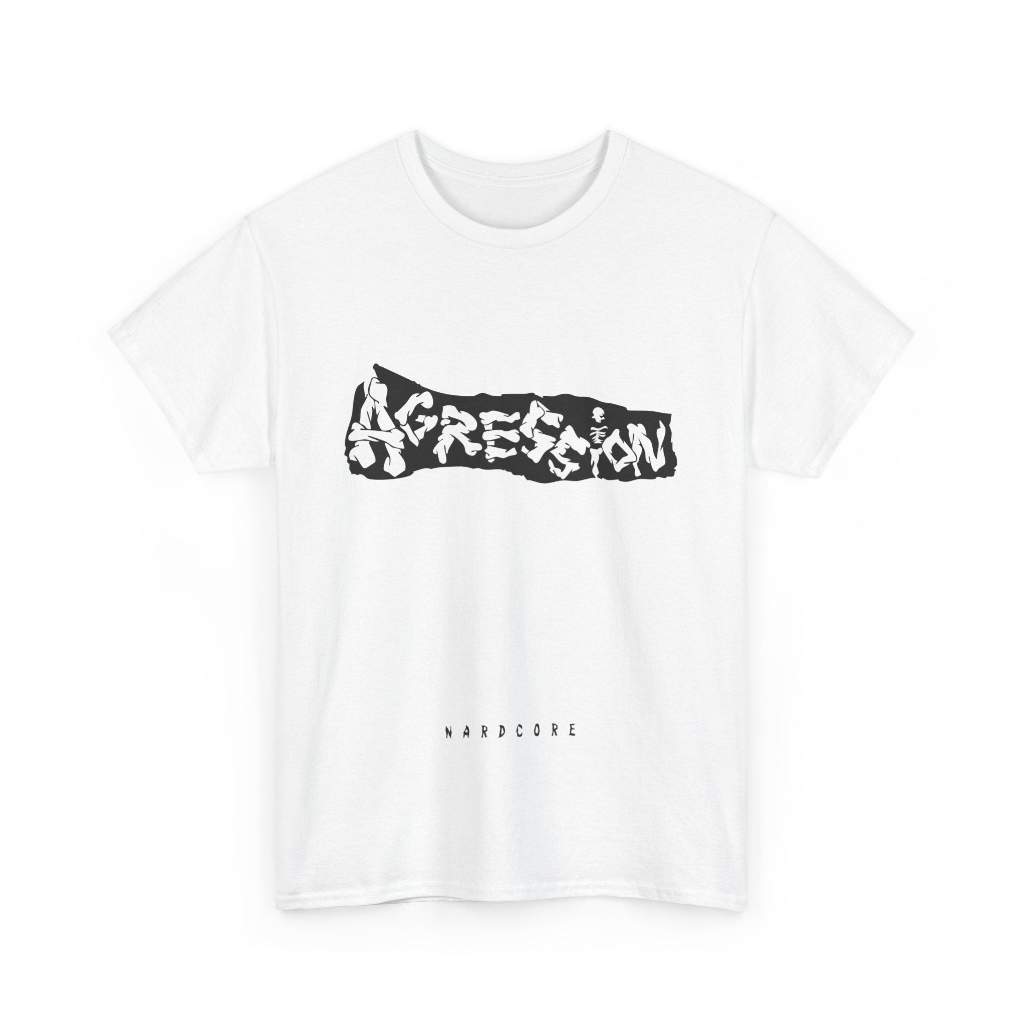 Agression Nardcore Tee: Legacy Punk Hardcore Graphic T-shirt - Etsy