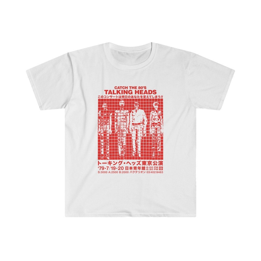 Discover Talking Heads Live Japan 79 T-Shirt