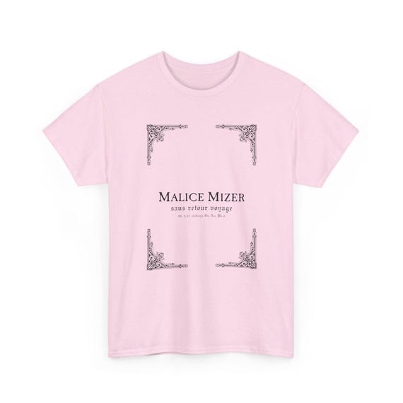 MALICE MIZER サイン入りTシャツ Malice Mizer Tee-shirt, Sans Retour Voyage, Unisex, Visualkei, 3
