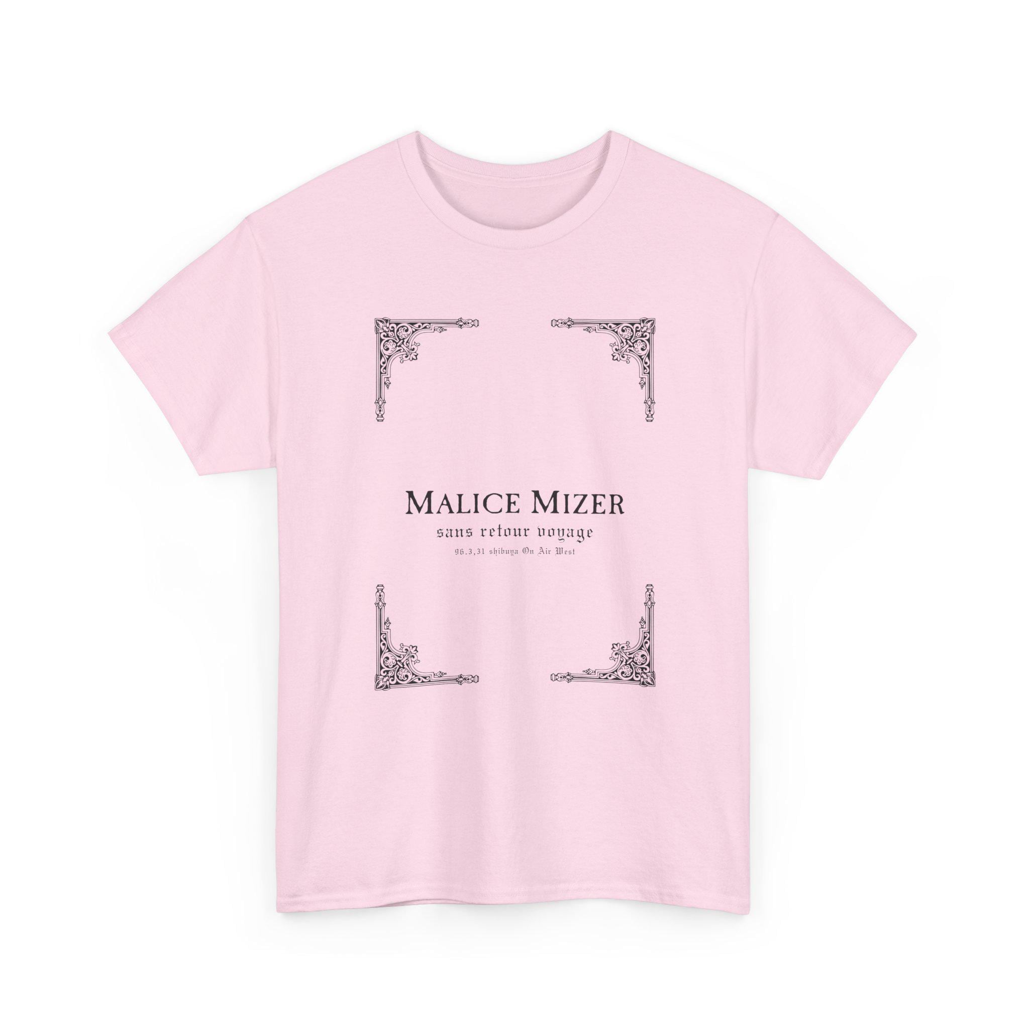 Malice Mizer Tee-shirt, Sans Retour Voyage, Unisex, Visualkei, 3