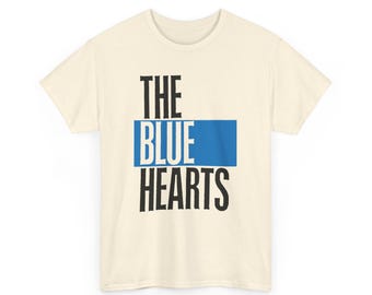 ブルーハーツTシャツ、青いロゴ、80年代の日本のパンクロック - Etsy 日本