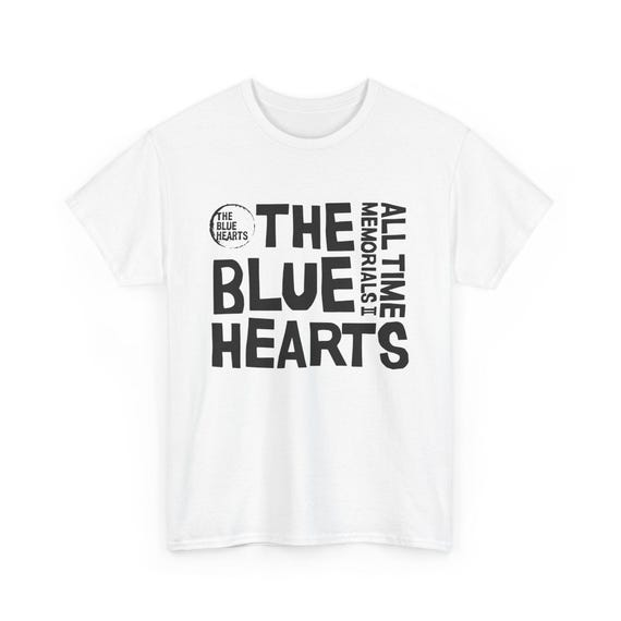 The Blue Hearts T-shirt, All Time Memorials, 80's Japanese