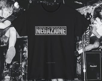 Negazione Tee-Shirt: Old-School Italian Hardcore Punk Shirt