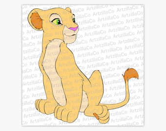 Lion King - Nala - Digital Download SVG
