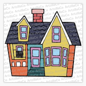 UP - Adventure is Out There - Carl Fredricksen Russell Dug Kevin House Balloons - Digital Download SVG